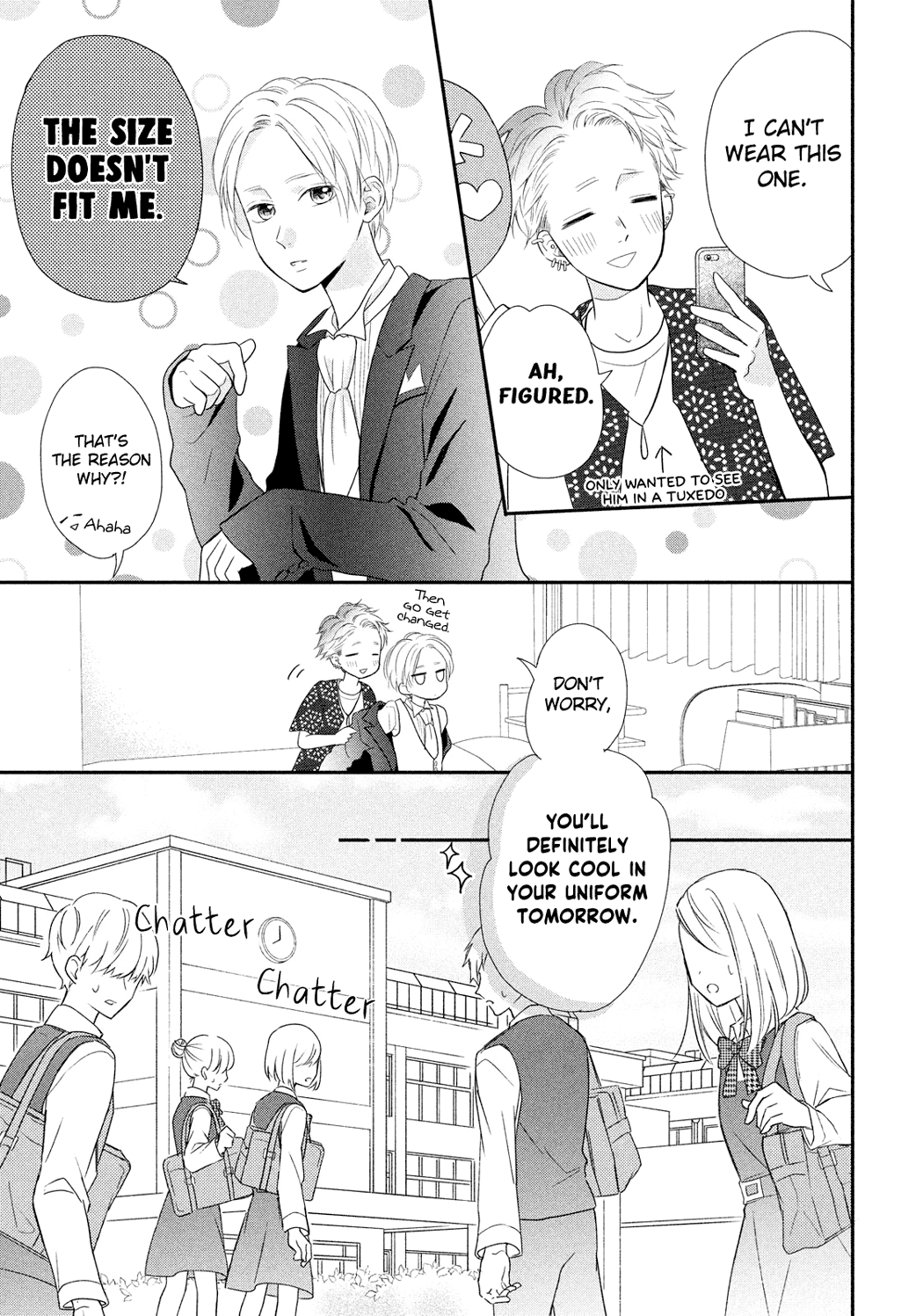 Natsuaki-kun wa Kyou mo Kokuhaku shitai Chapter 7 page 17 - Chapter 7