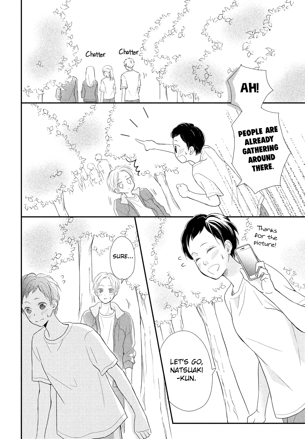 Natsuaki-kun wa Kyou mo Kokuhaku shitai Chapter 7 page 6 - Chapter 7