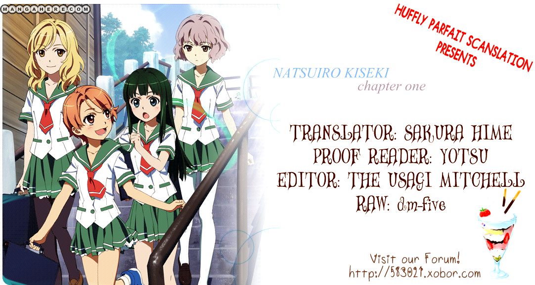 Natsuiro Kiseki Chapter 1 page 1 - Chapter 1