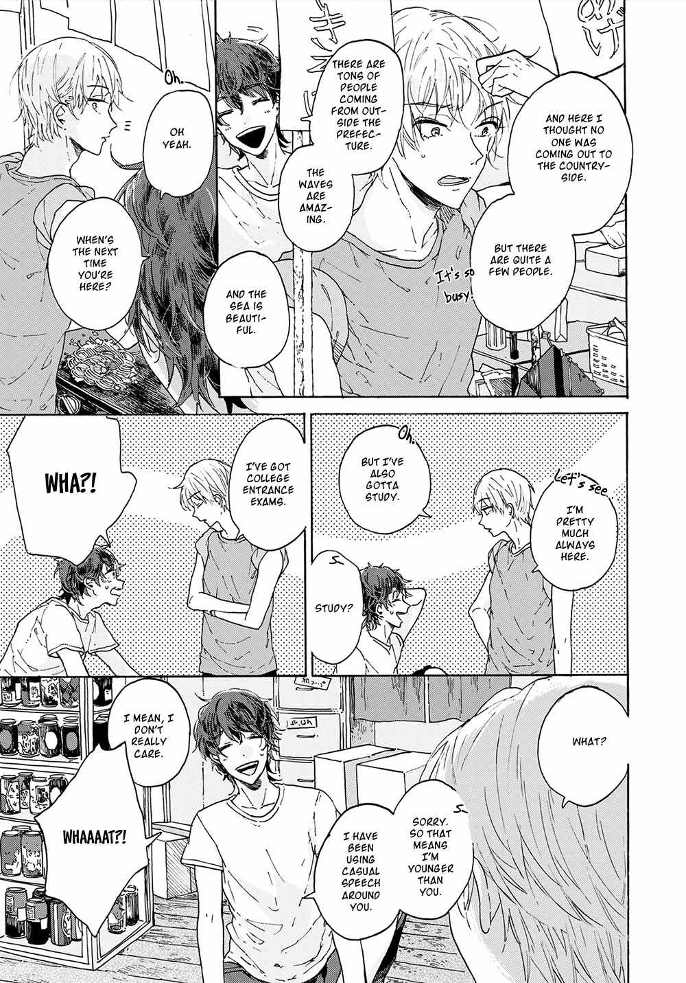 Natsukage ni, Sayonara Chapter 1 page 12 - Chapter 1