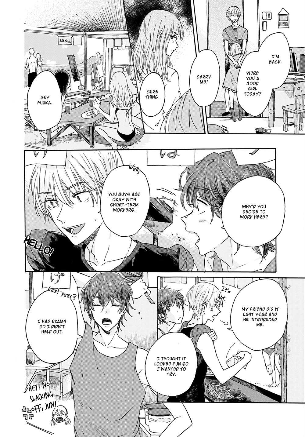 Natsukage ni, Sayonara Chapter 1 page 19 - Chapter 1