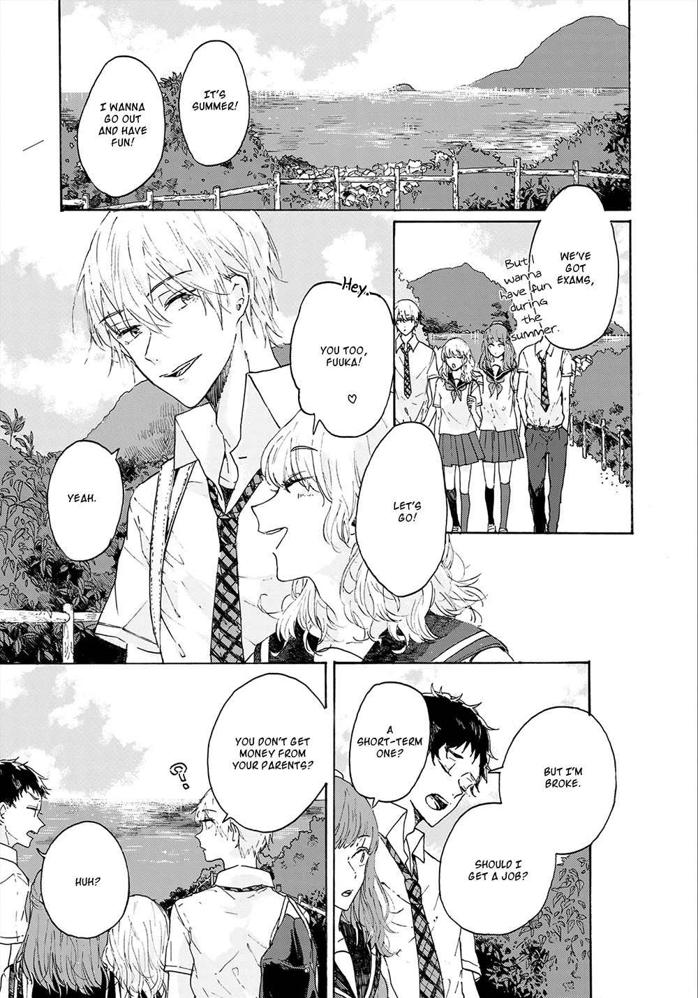 Natsukage ni, Sayonara Chapter 1 page 6 - Chapter 1