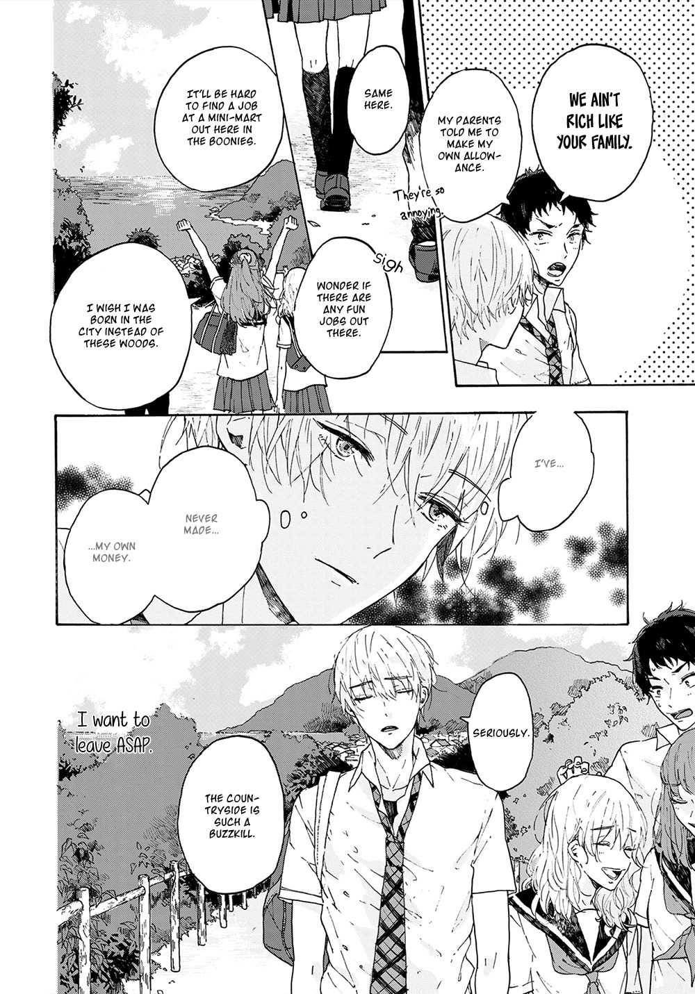 Natsukage ni, Sayonara Chapter 1 page 7 - Chapter 1