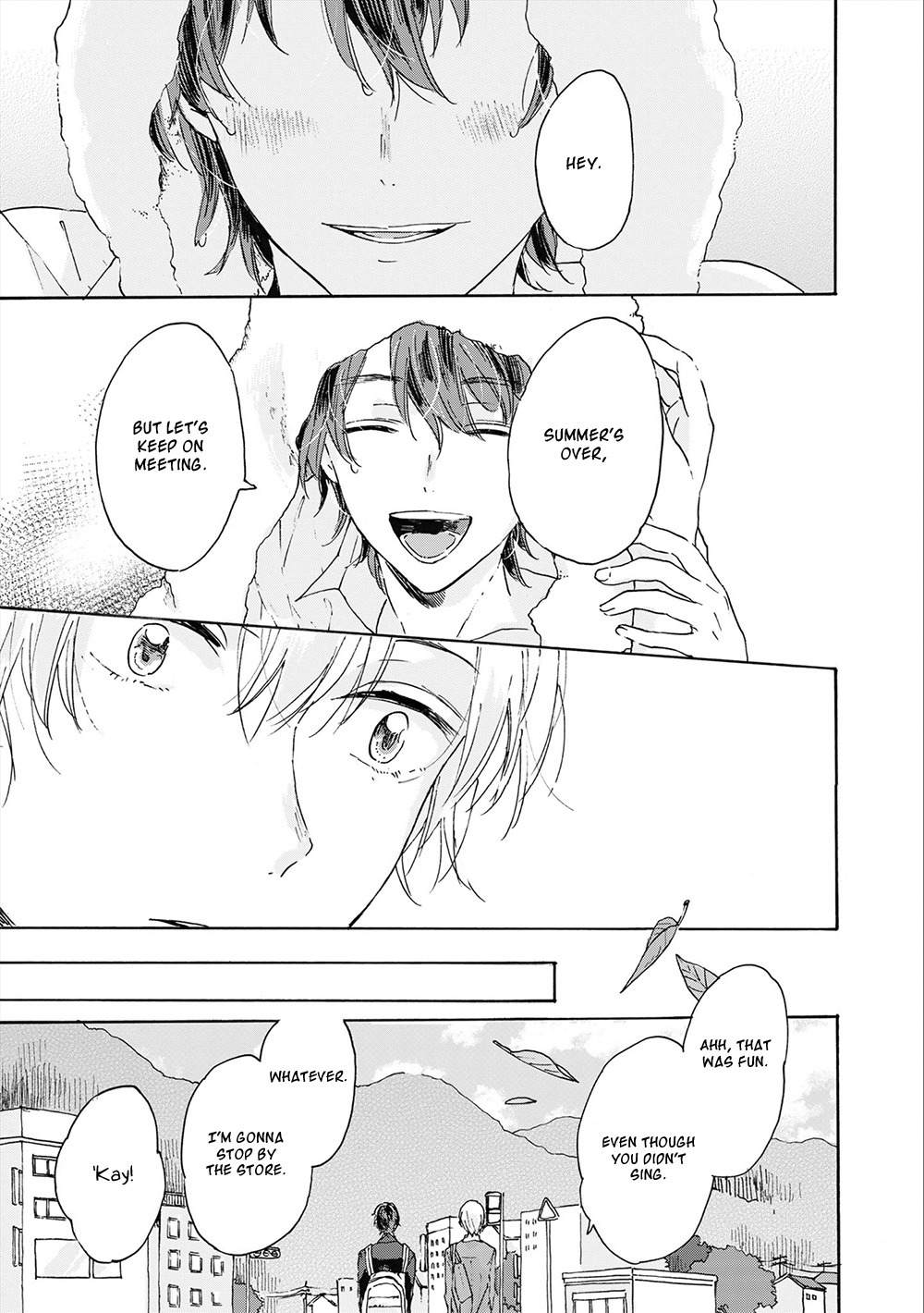 Natsukage ni, Sayonara Chapter 3 page 14 - Chapter 3