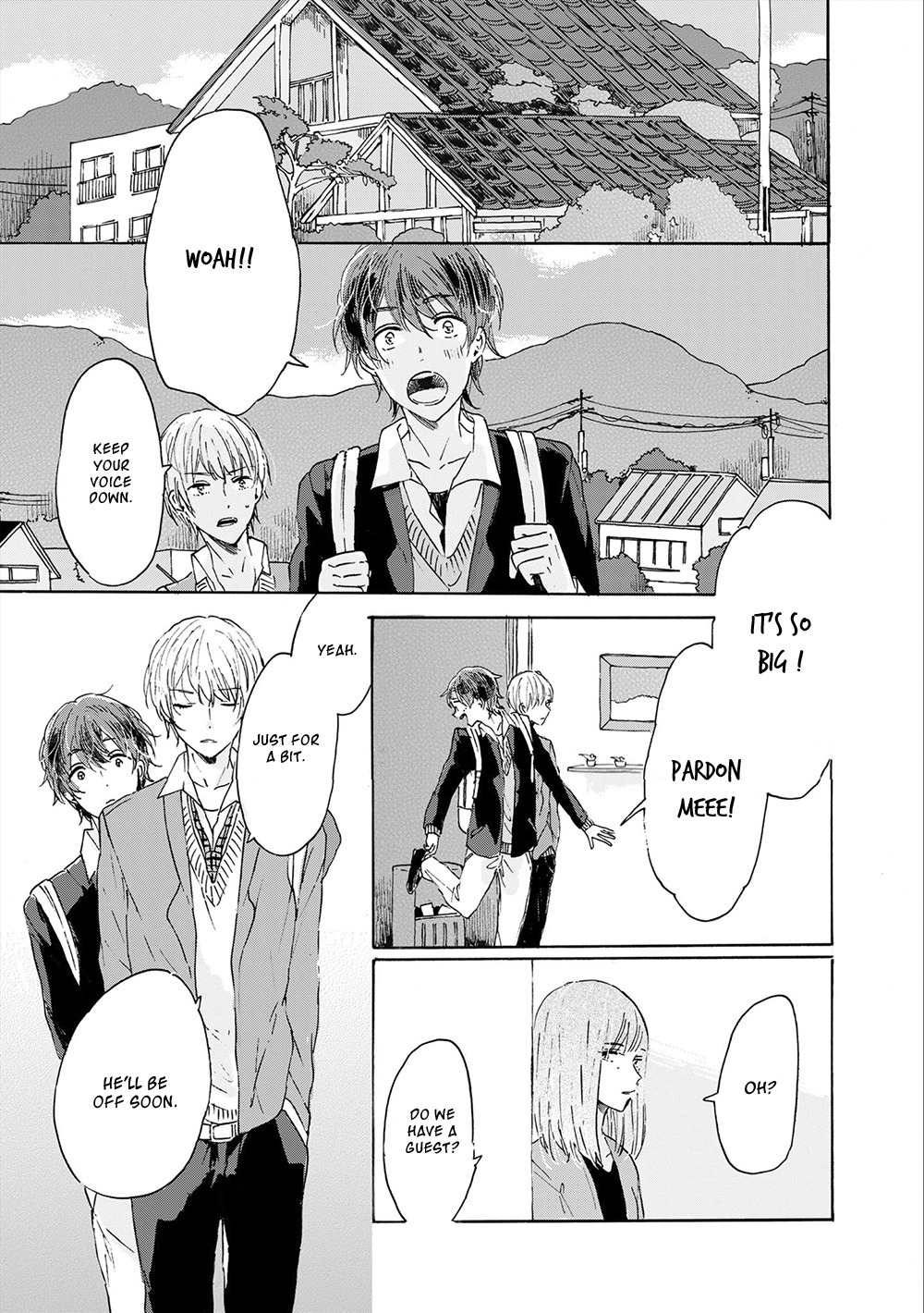 Natsukage ni, Sayonara Chapter 3 page 16 - Chapter 3