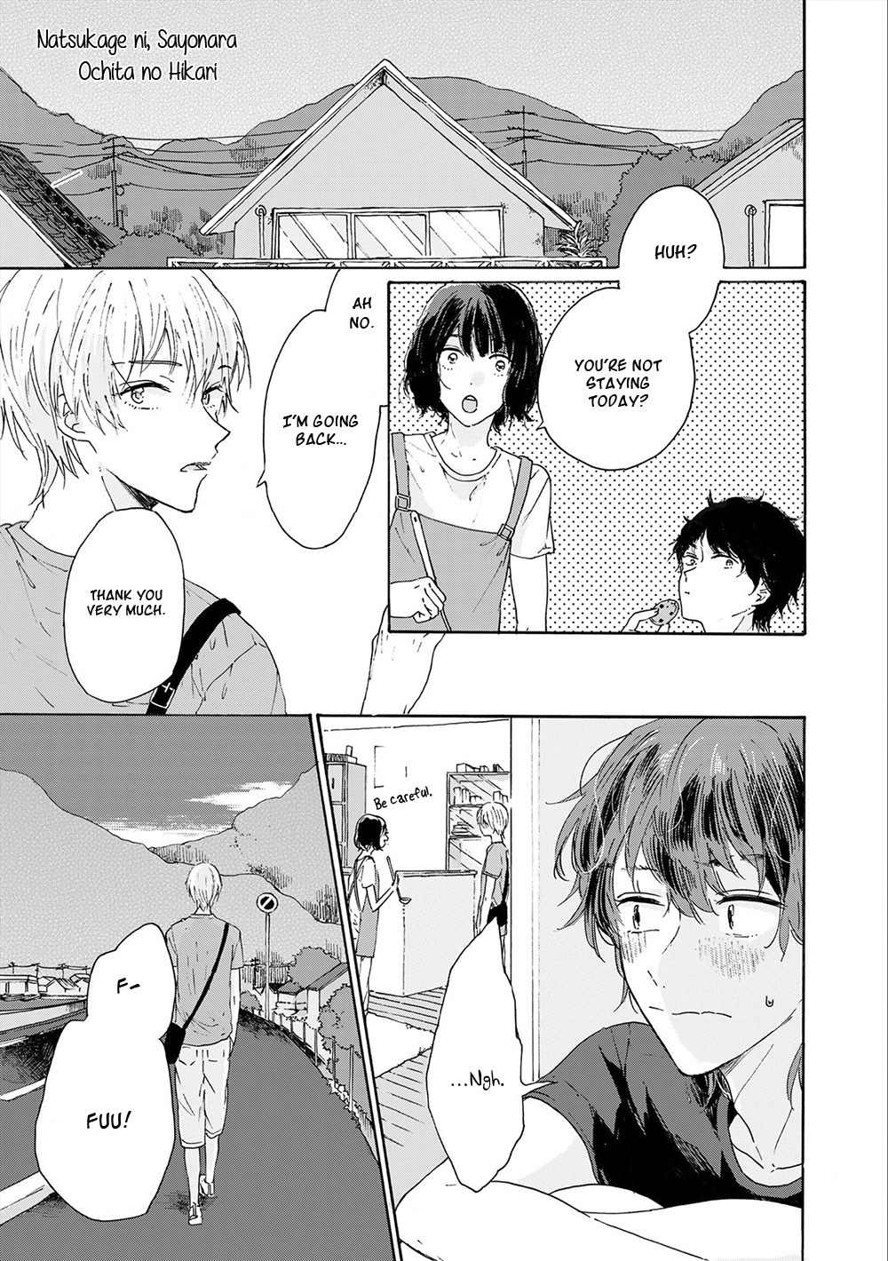 Natsukage ni, Sayonara Chapter 3 page 2 - Chapter 3
