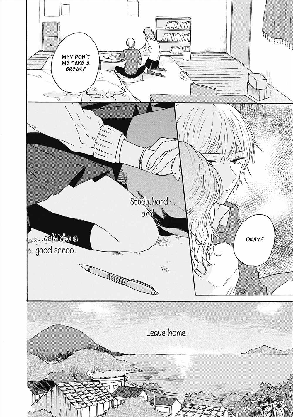 Natsukage ni, Sayonara Chapter 4 page 3 - Chapter 4