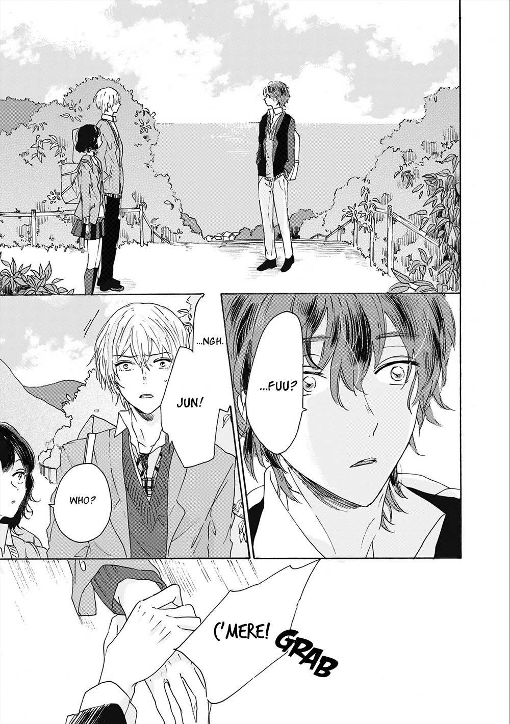Natsukage ni, Sayonara Chapter 4 page 6 - Chapter 4