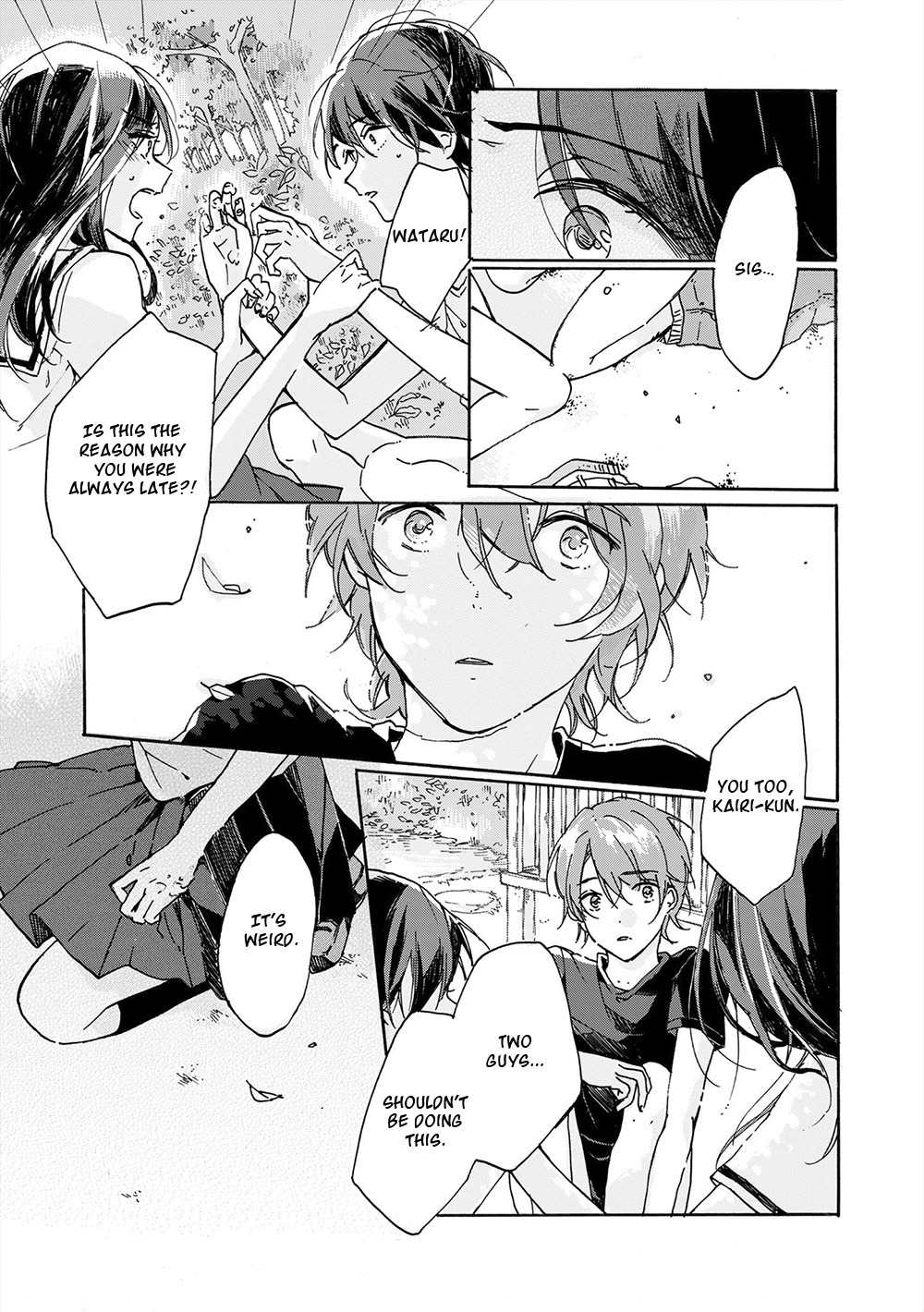 Natsukage ni, Sayonara Chapter 6 page 13 - Chapter 6: Kinjirareta Ano Natsu e - Chapter 1