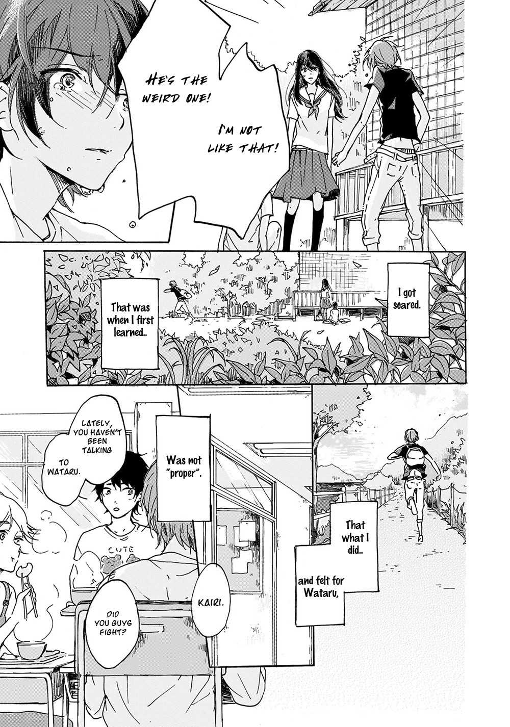 Natsukage ni, Sayonara Chapter 6 page 15 - Chapter 6: Kinjirareta Ano Natsu e - Chapter 1