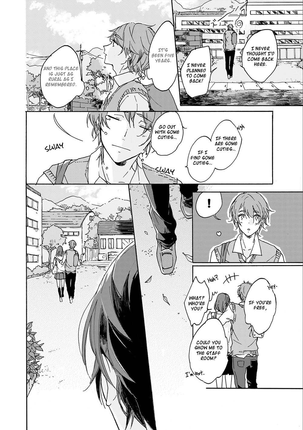 Natsukage ni, Sayonara Chapter 6 page 18 - Chapter 6: Kinjirareta Ano Natsu e - Chapter 1