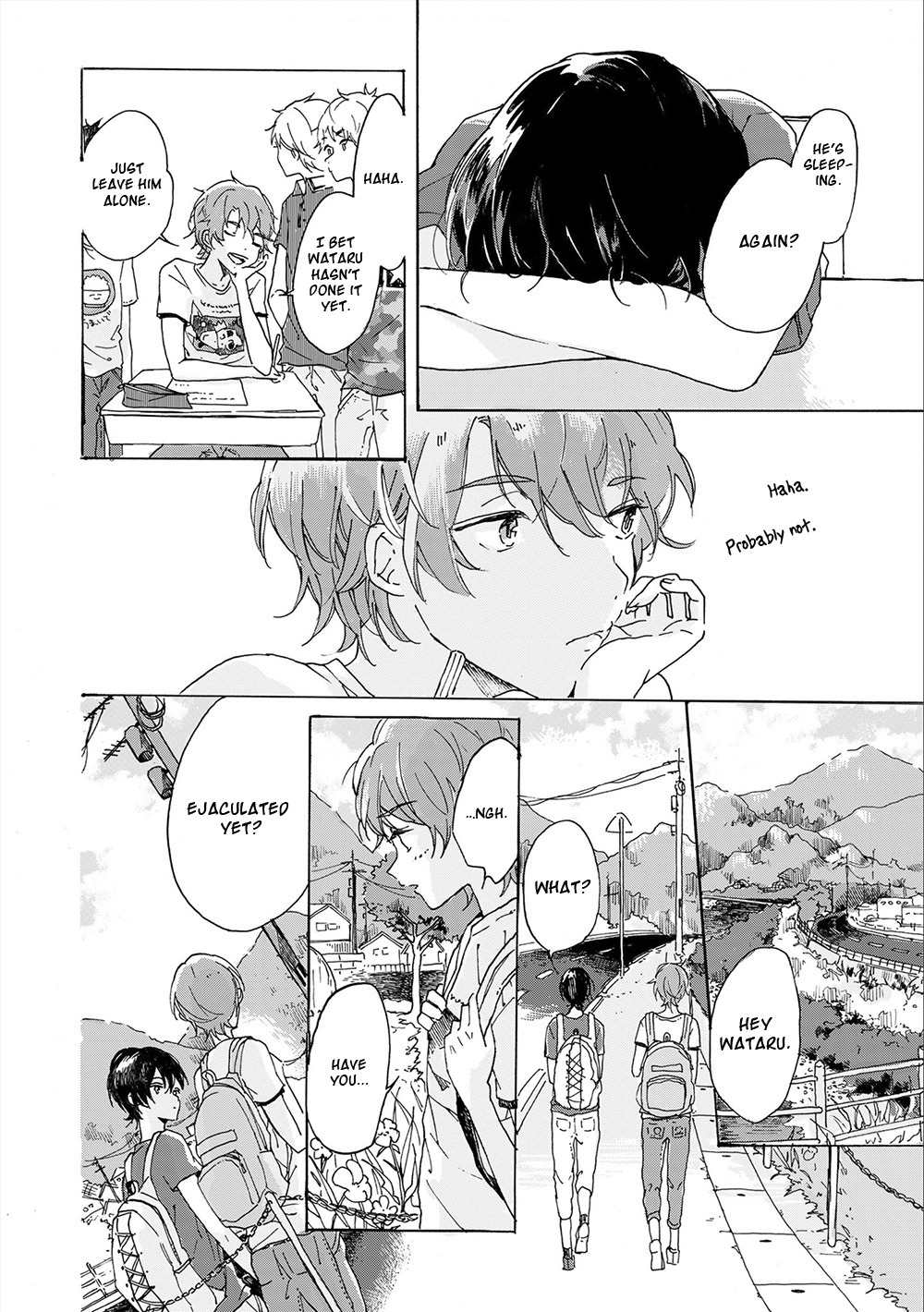 Natsukage ni, Sayonara Chapter 6 page 6 - Chapter 6: Kinjirareta Ano Natsu e - Chapter 1