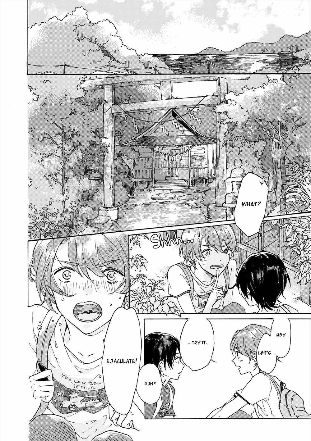 Natsukage ni, Sayonara Chapter 6 page 8 - Chapter 6: Kinjirareta Ano Natsu e - Chapter 1