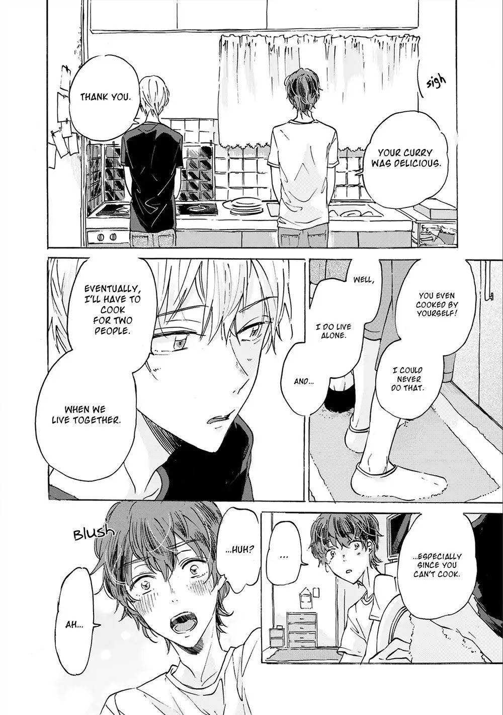 Natsukage ni, Sayonara Chapter 7.1 page 6 - Chapter 7.1