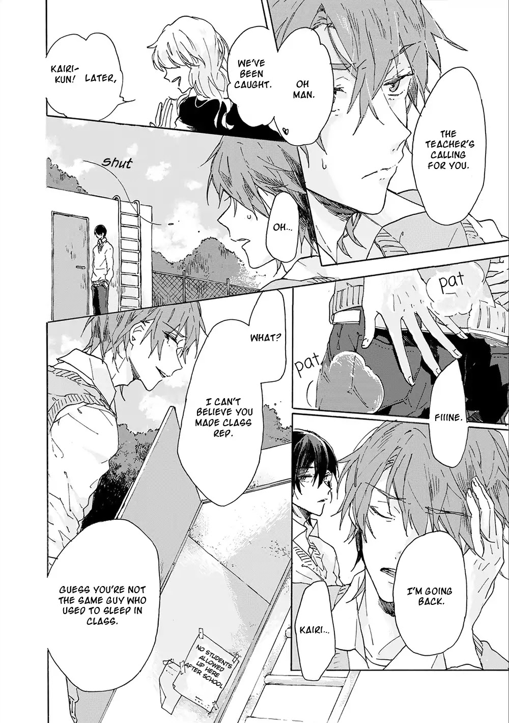 Natsukage ni, Sayonara Chapter 7 page 3 - Chapter 7