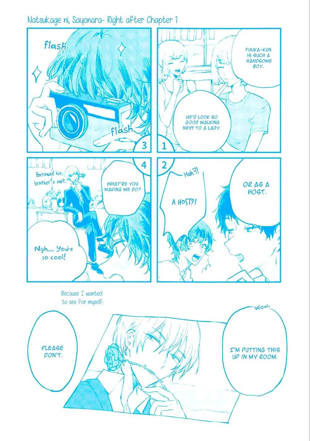 Natsukage ni, Sayonara Chapter 8 page 15 - Chapter 8: Natsukage Ni, Sayonara Extra