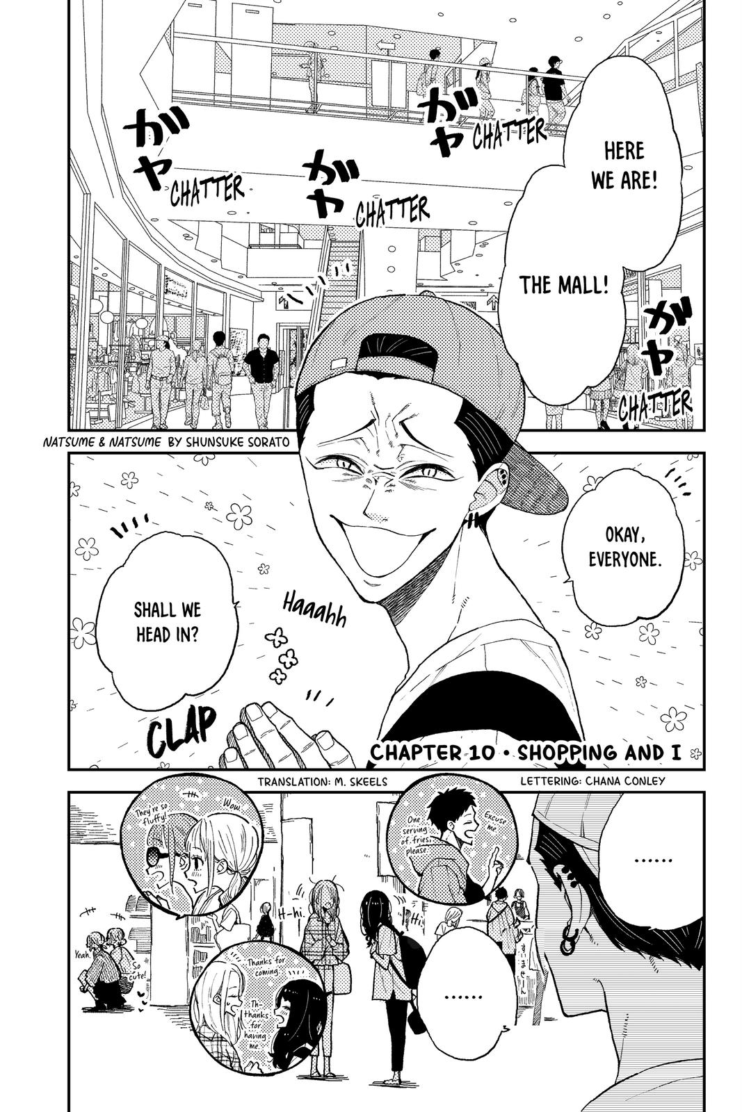 Natsume and Natsume Chapter 10 page 1 - Chapter 10