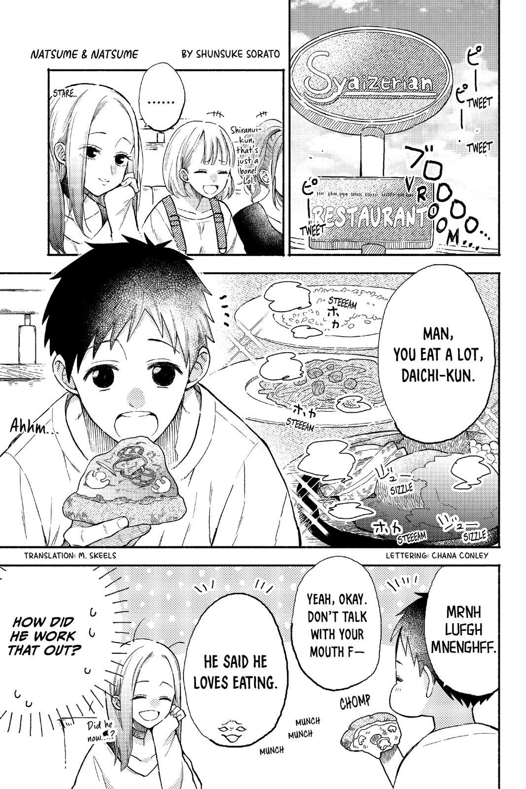 Natsume and Natsume Chapter 13 page 7 - Chapter 13