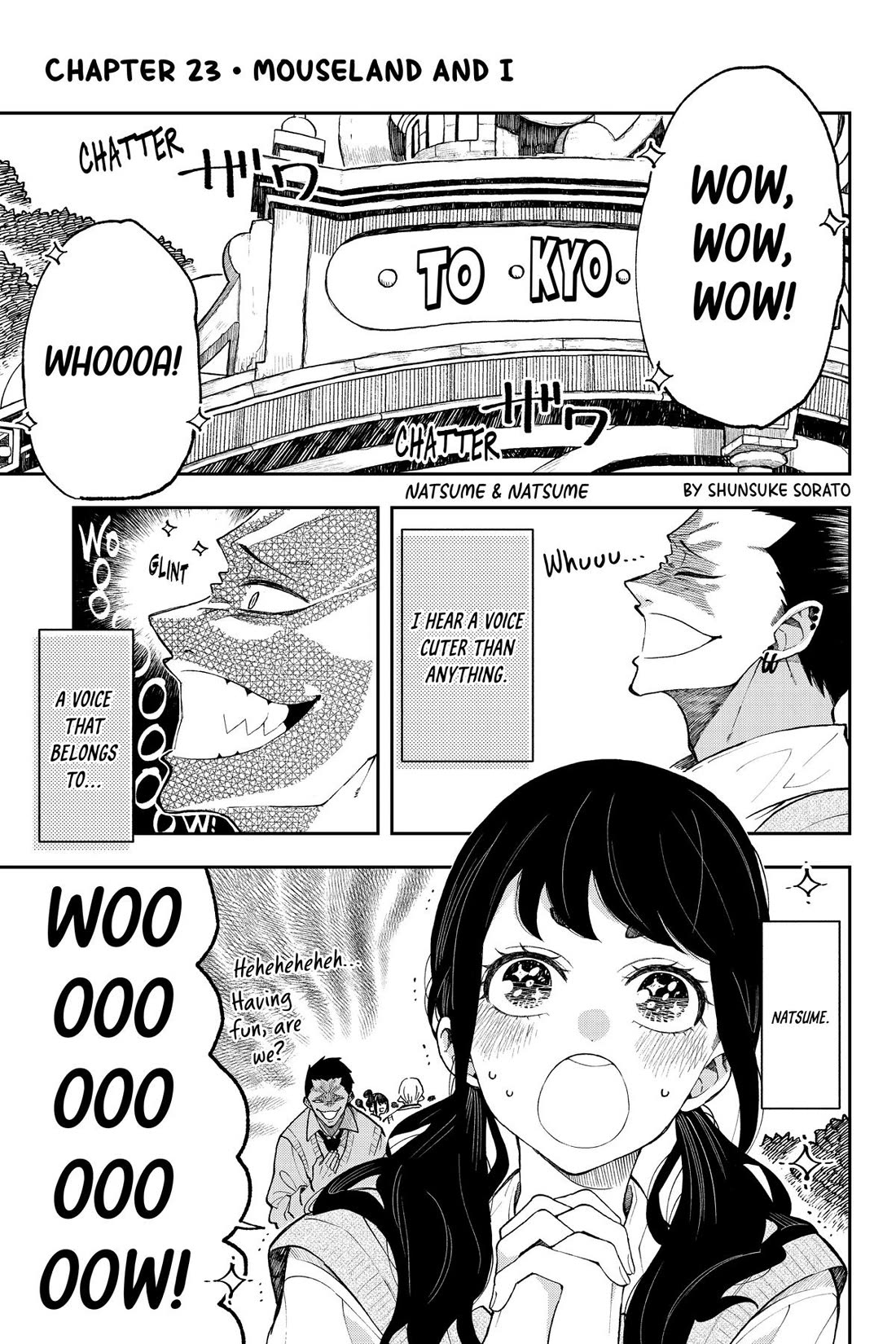 Natsume and Natsume Chapter 23 page 1 - Chapter 23