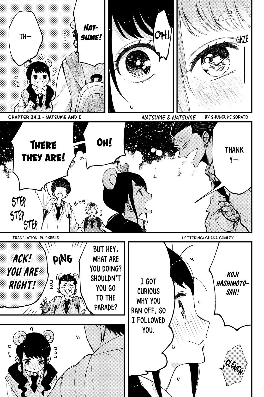Natsume and Natsume Chapter 24 page 15 - Chapter 24