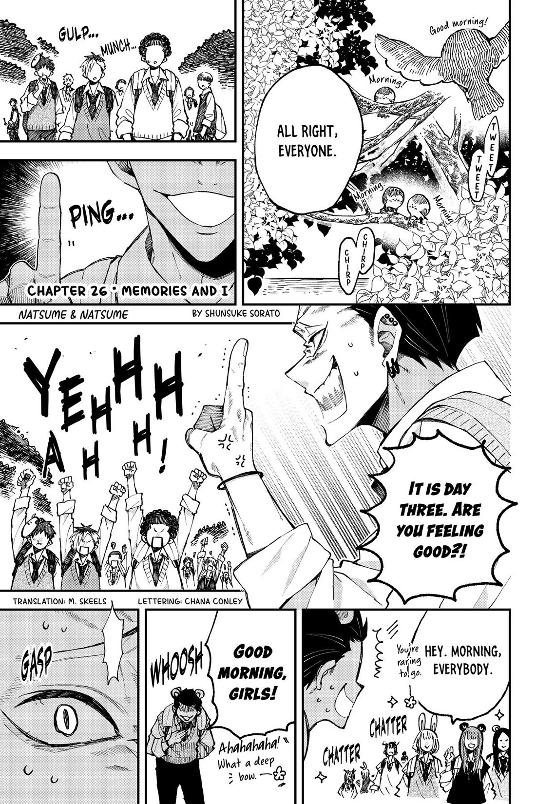 Natsume and Natsume Chapter 26 page 1 - Chapter 26