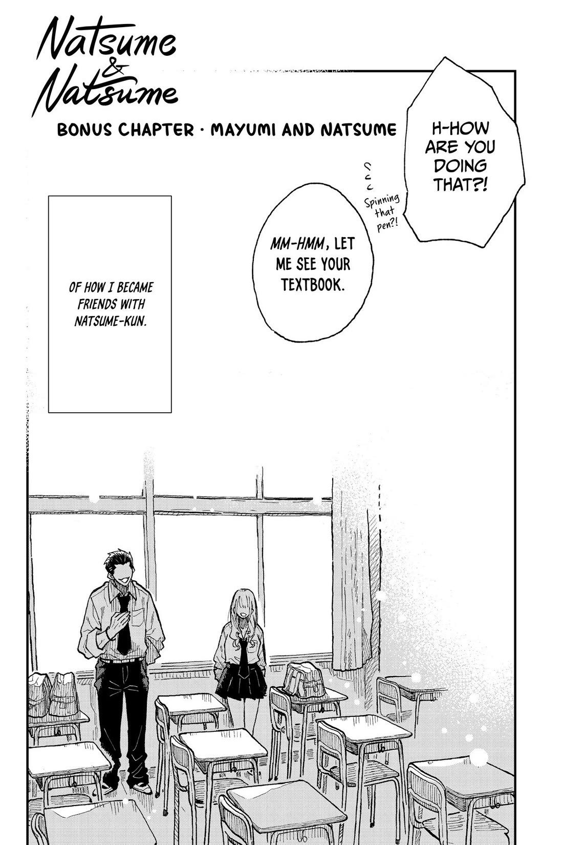 Natsume and Natsume Chapter 29.5 page 6 - Chapter 29.5