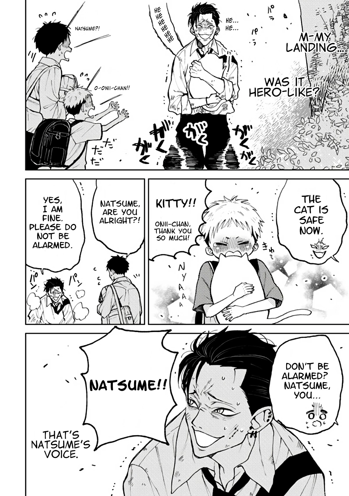 Natsume and Natsume Chapter 3 page 11 - Chapter 3: The Cat, The Boy, and Me