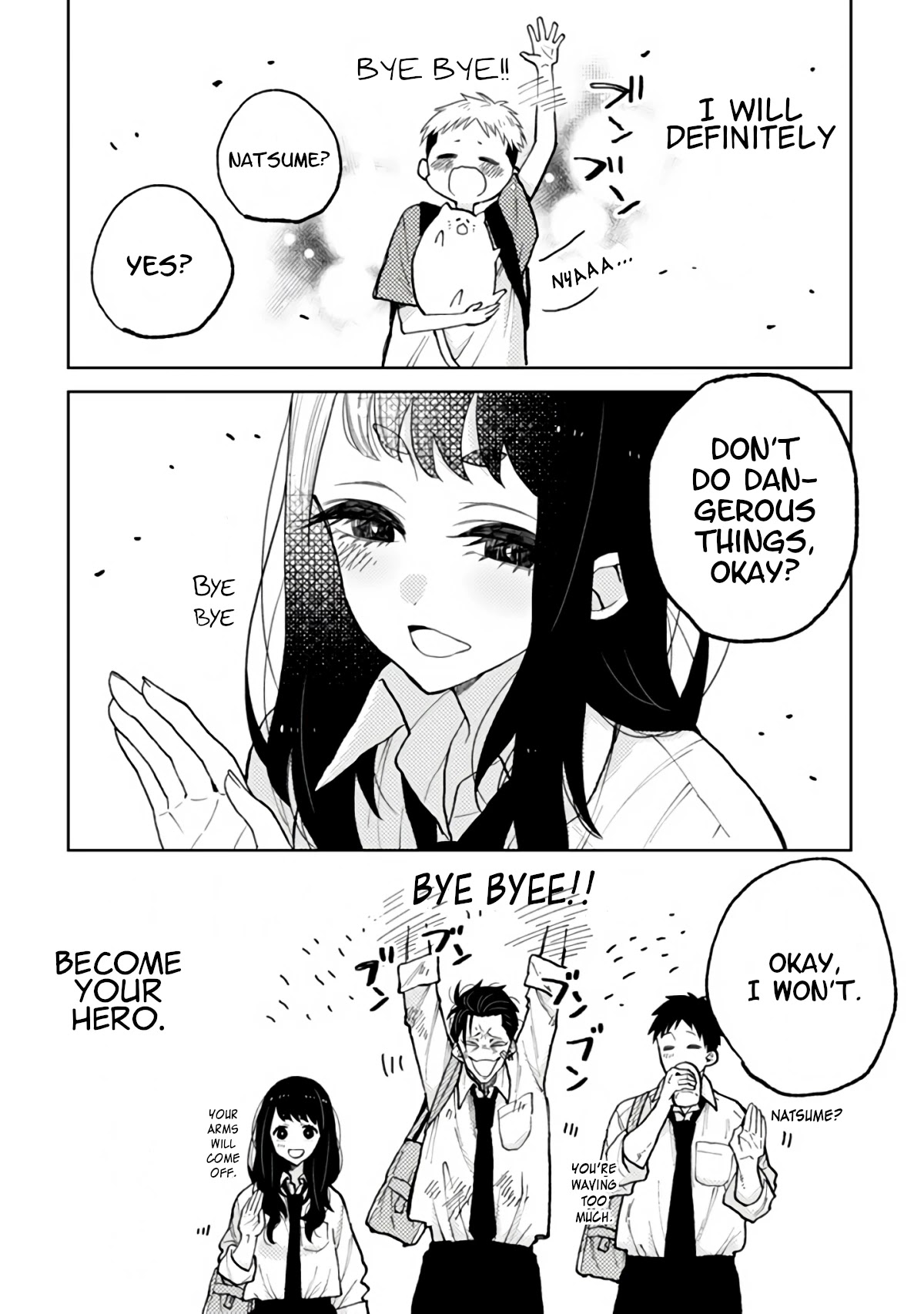 Natsume and Natsume Chapter 3 page 17 - Chapter 3: The Cat, The Boy, and Me