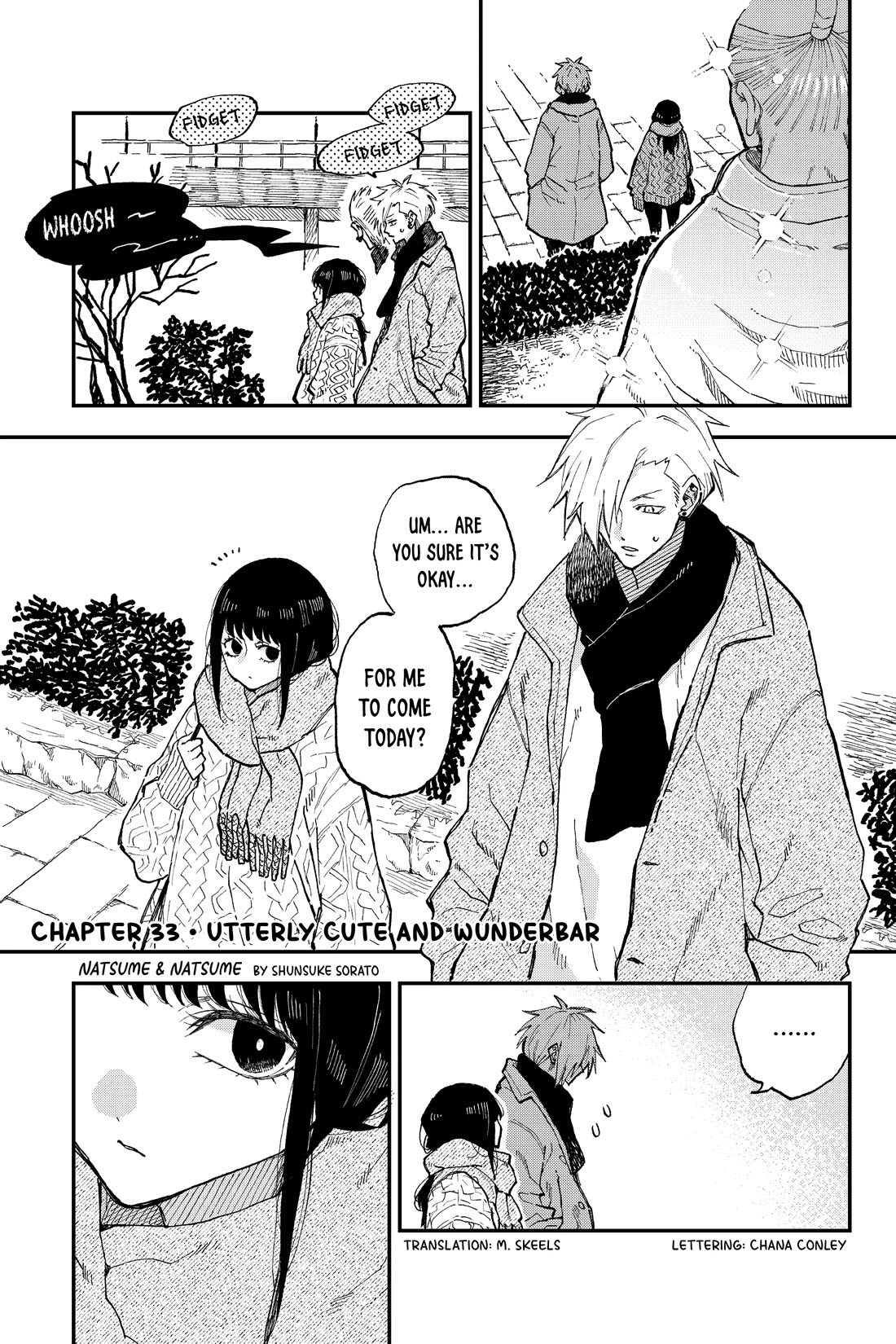 Natsume and Natsume Chapter 33 page 1 - Chapter 33