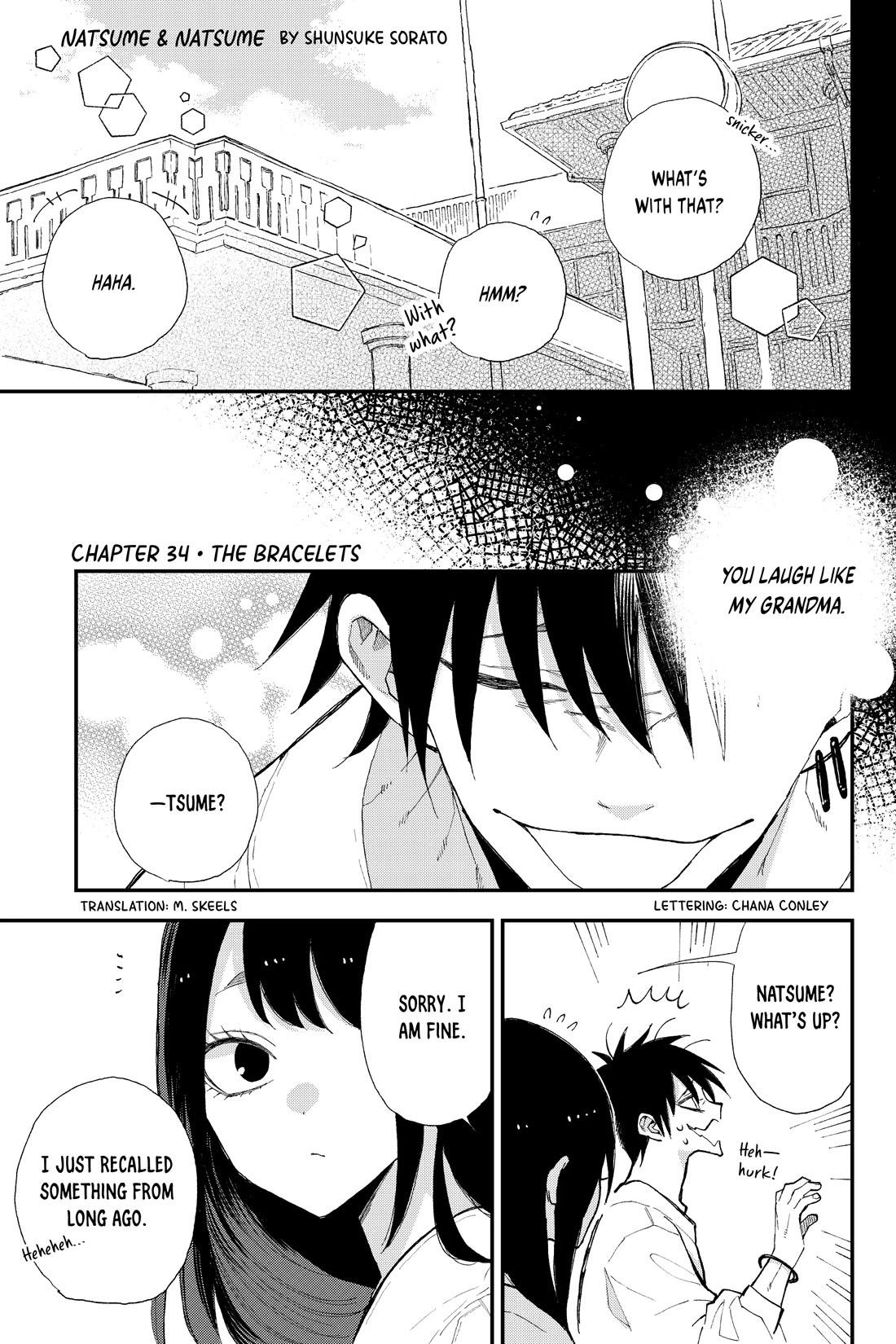 Natsume and Natsume Chapter 34 page 19 - Chapter 34