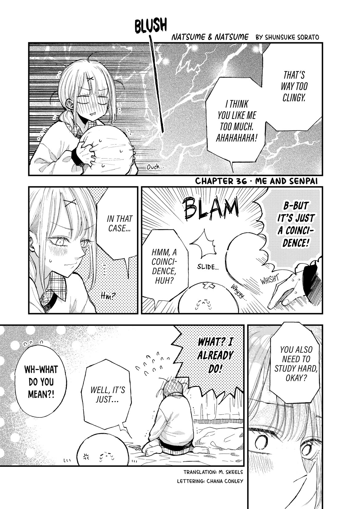 Natsume and Natsume Chapter 36 page 11 - Chapter 36