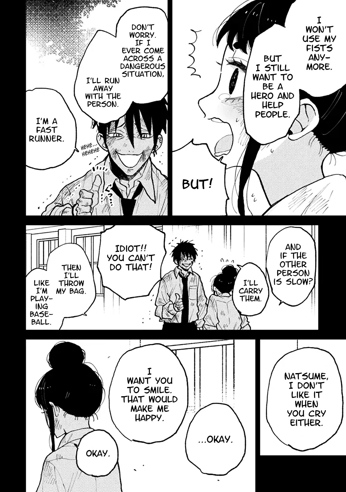 Natsume and Natsume Chapter 4.2 page 13 - Chapter 4.2: My Reason to Smile