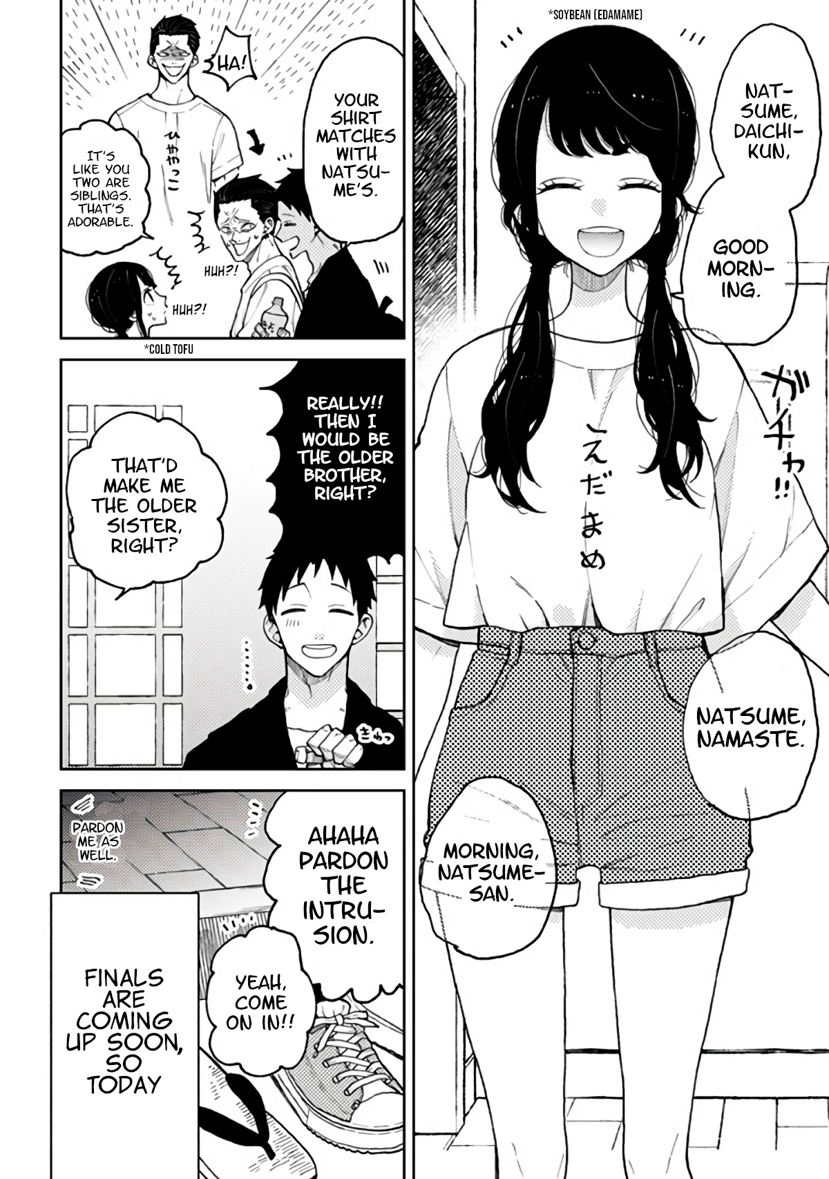 Natsume and Natsume Chapter 5 page 2 - Chapter 5: Studying and Me