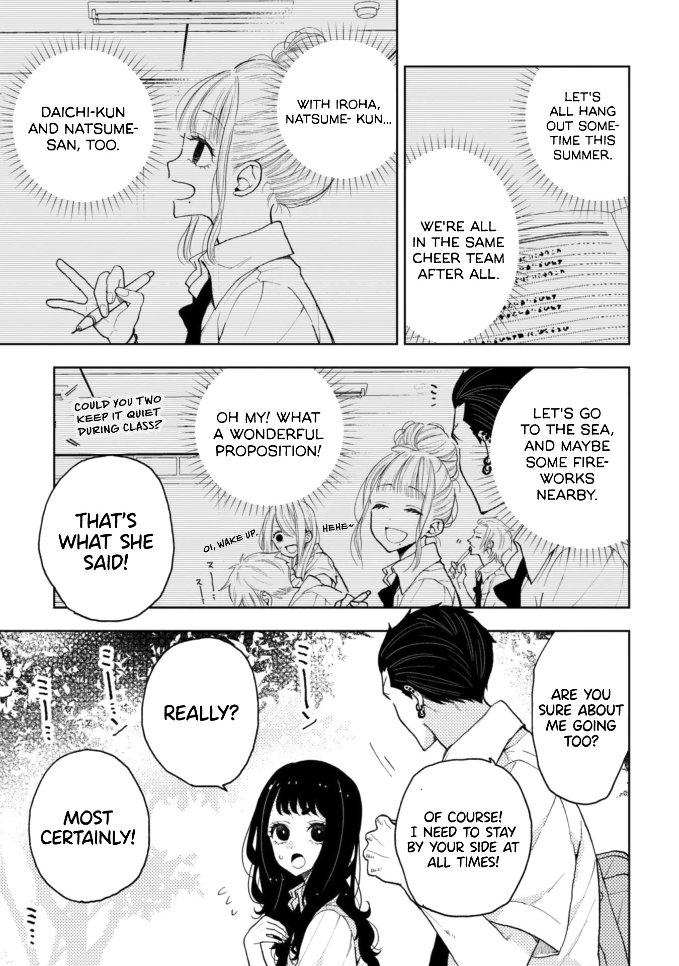 Natsume and Natsume Chapter 8 page 3 - Chapter 8: Summer and I