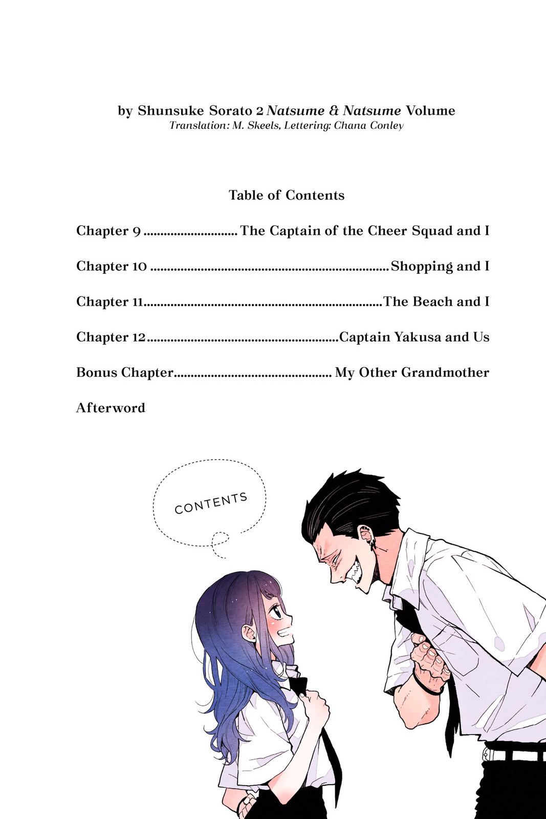 Natsume and Natsume Chapter 9 page 4 - Chapter 9
