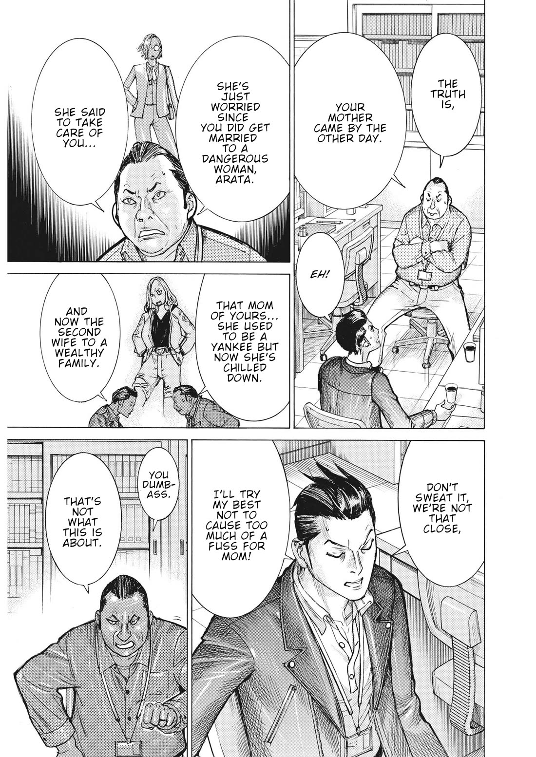 Natsume Arata no Kekkon Chapter 61 page 11 - Chapter 61: Not ashamed, not hiding