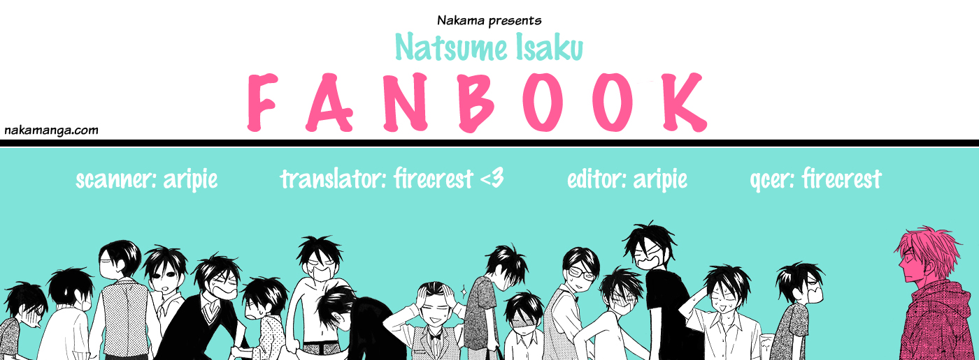 Natsume Isaku Fanbook Chapter 1.2 page 1 - Chapter 1 v2 : [Character Collaboration] Let's go to the super bath-house!