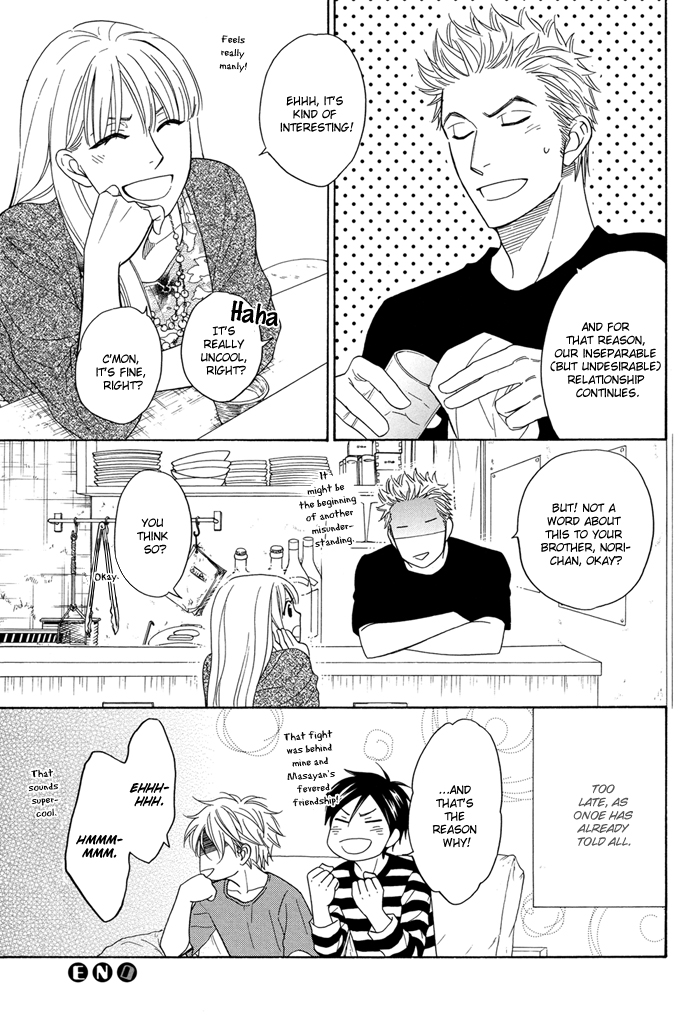 Natsume Isaku Fanbook Chapter 2.2 page 7 - Chapter 2 v2 : [Ameiro Paradox] Masaya and Satoshi
