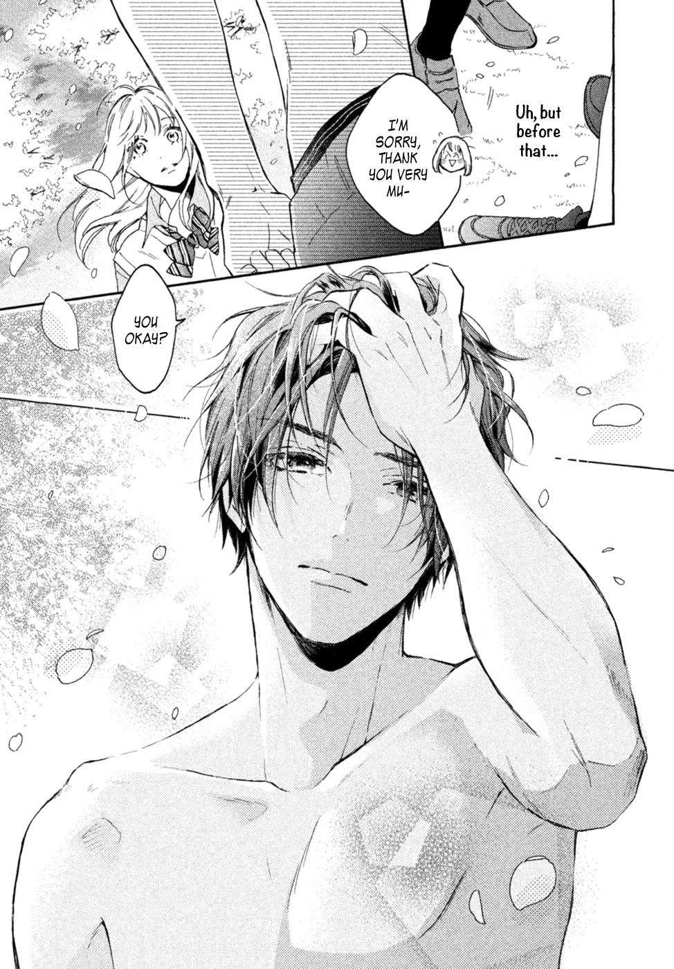 Natsume-senpai ni Semarareru Hibi Chapter 1 page 10 - Chapter 1: Muscle Idiot