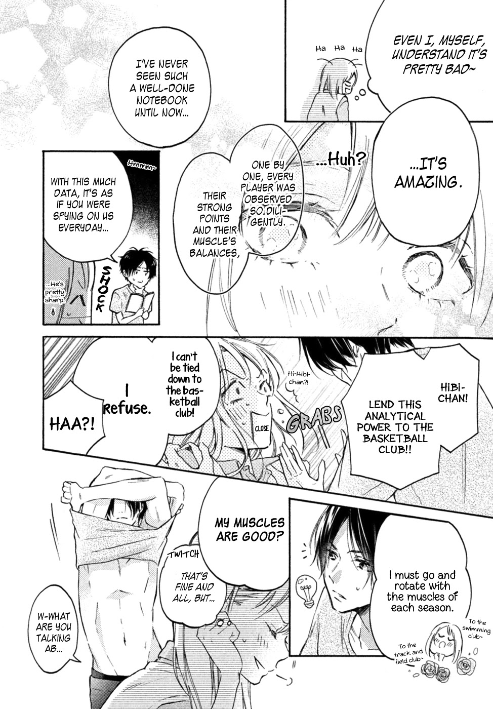 Natsume-senpai ni Semarareru Hibi Chapter 1 page 15 - Chapter 1: Muscle Idiot