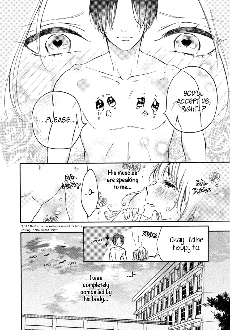 Natsume-senpai ni Semarareru Hibi Chapter 1 page 17 - Chapter 1: Muscle Idiot