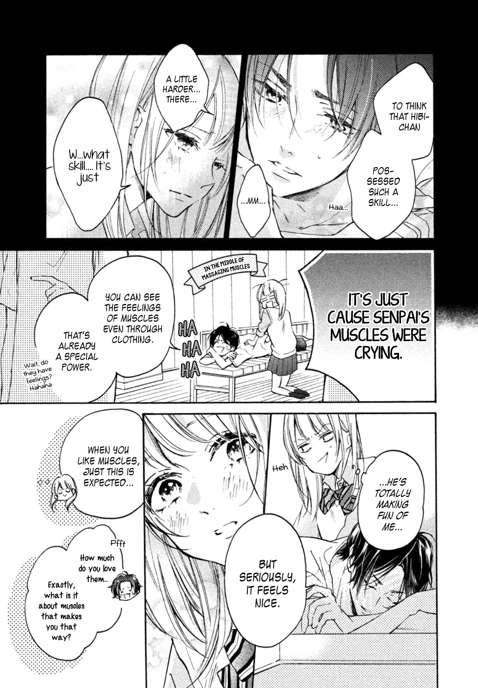Natsume-senpai ni Semarareru Hibi Chapter 1 page 22 - Chapter 1: Muscle Idiot