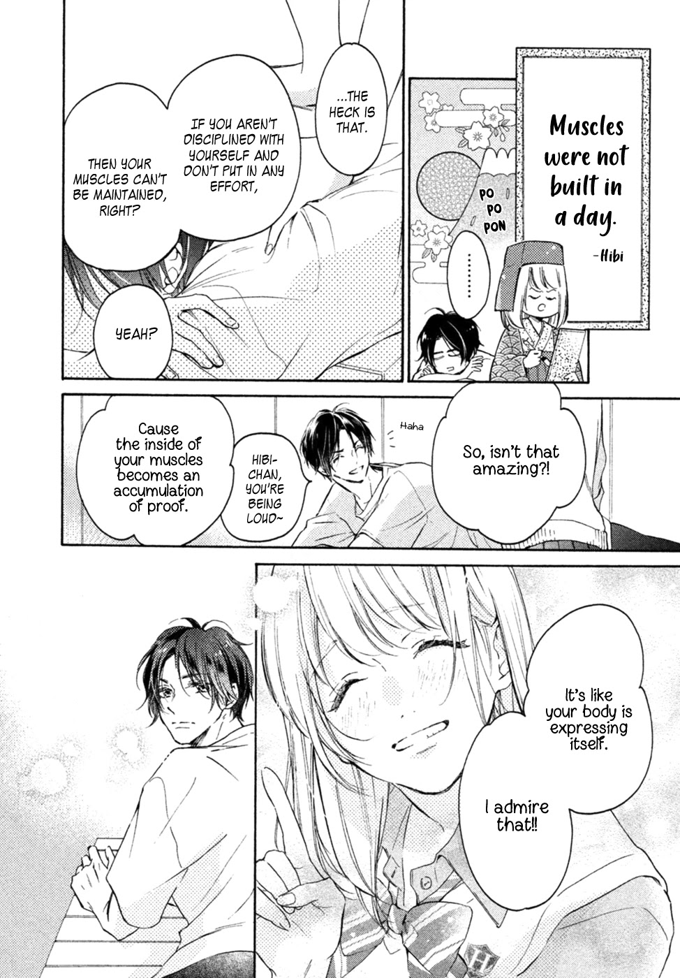 Natsume-senpai ni Semarareru Hibi Chapter 1 page 23 - Chapter 1: Muscle Idiot