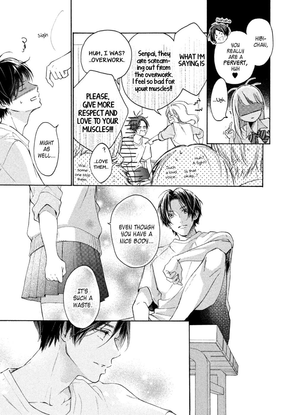 Natsume-senpai ni Semarareru Hibi Chapter 1 page 24 - Chapter 1: Muscle Idiot