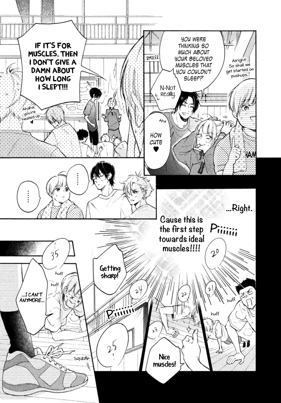 Natsume-senpai ni Semarareru Hibi Chapter 1 page 32 - Chapter 1: Muscle Idiot