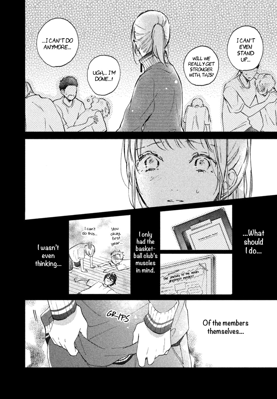 Natsume-senpai ni Semarareru Hibi Chapter 1 page 35 - Chapter 1: Muscle Idiot
