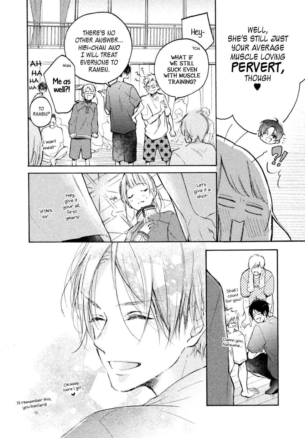 Natsume-senpai ni Semarareru Hibi Chapter 1 page 40 - Chapter 1: Muscle Idiot