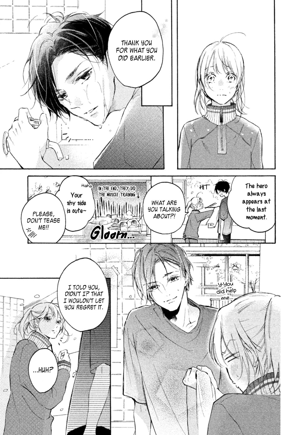 Natsume-senpai ni Semarareru Hibi Chapter 1 page 41 - Chapter 1: Muscle Idiot