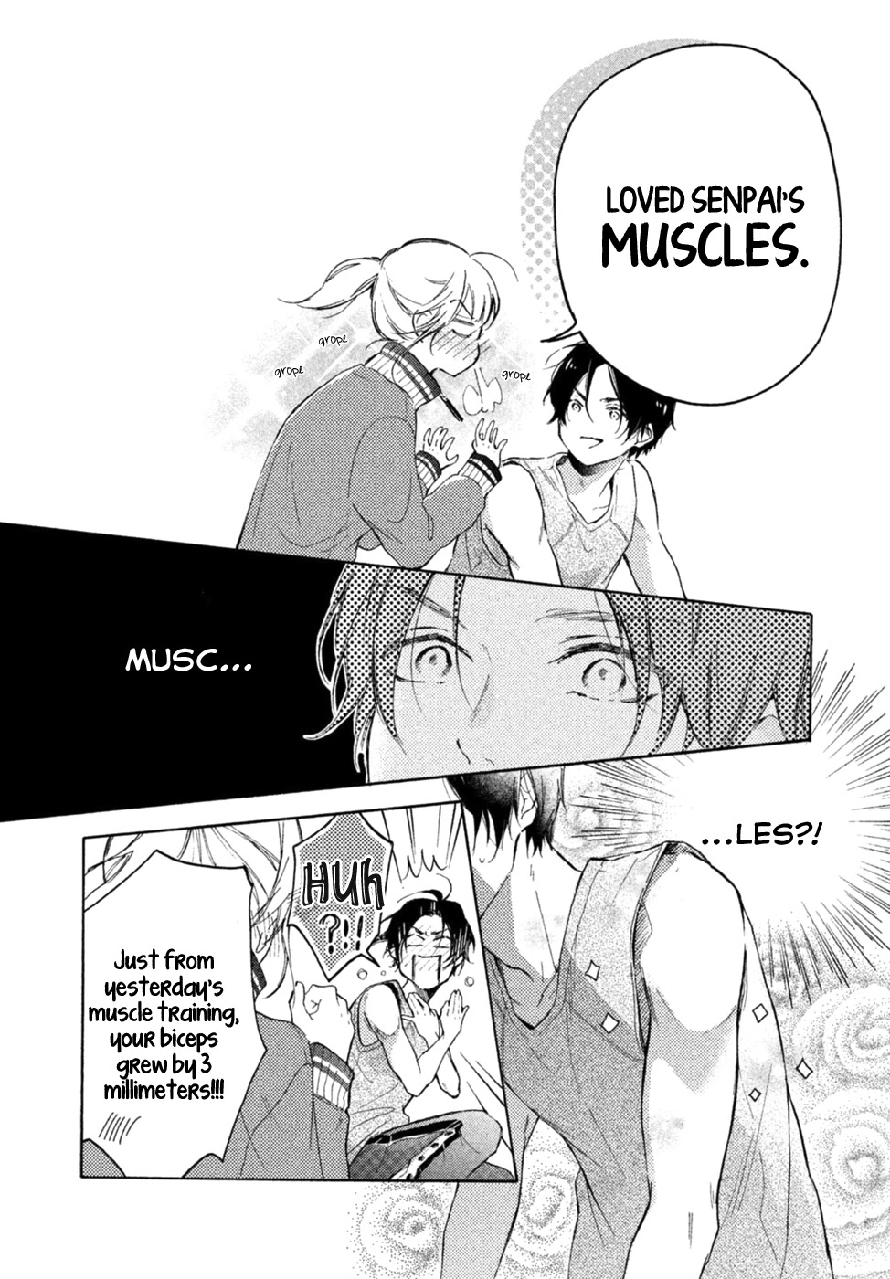 Natsume-senpai ni Semarareru Hibi Chapter 1 page 46 - Chapter 1: Muscle Idiot