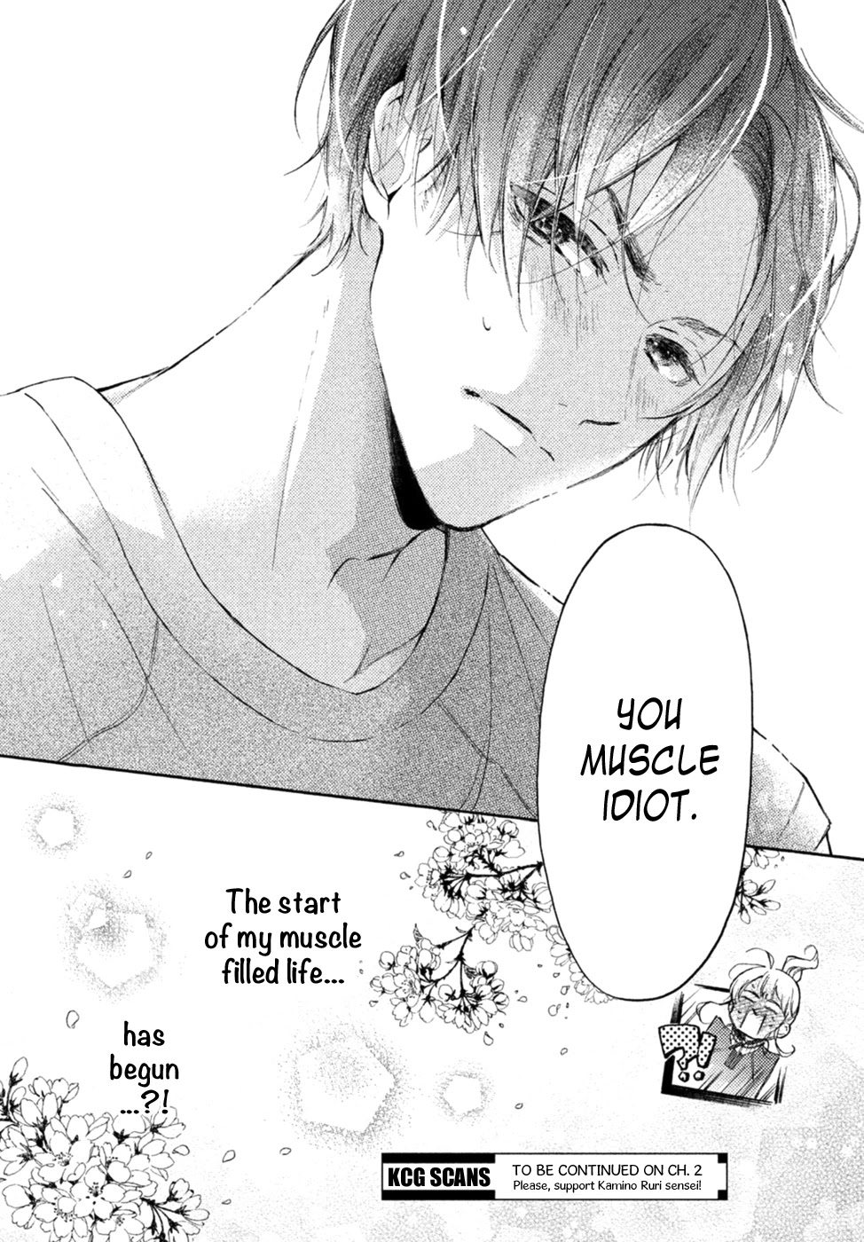 Natsume-senpai ni Semarareru Hibi Chapter 1 page 53 - Chapter 1: Muscle Idiot